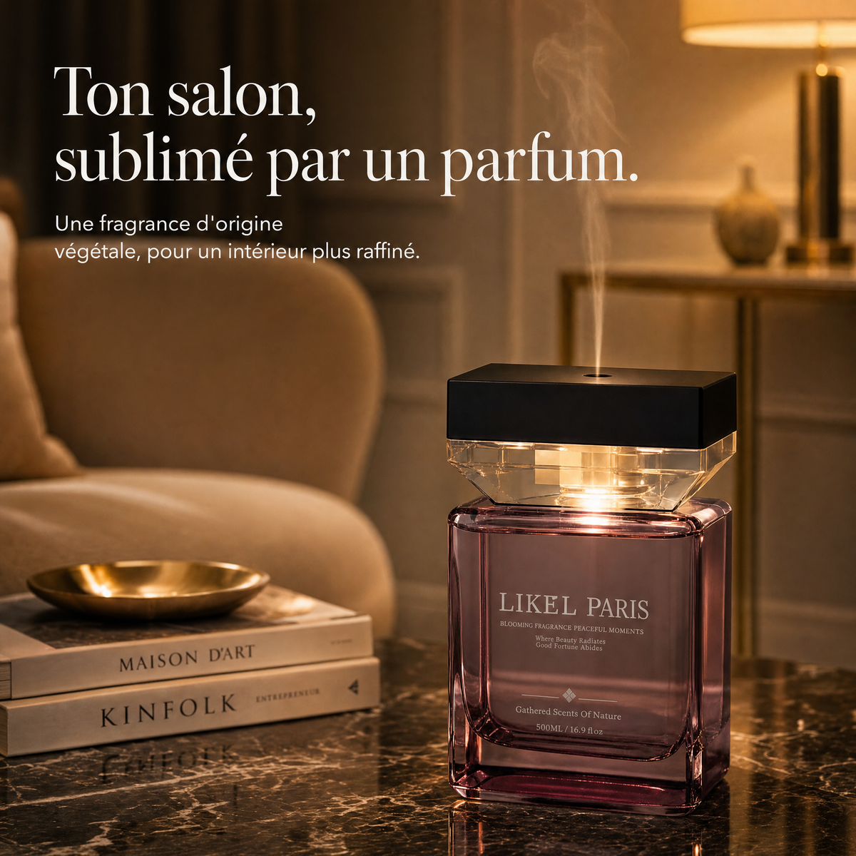 Diffuseur de brume parfumée de luxe